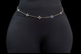 BLUE CLOVE WAIST CHAIN